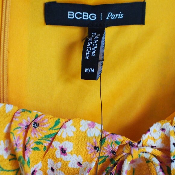 BCBG Paris | NWT Tie Front Midi Sundress - Picture 2 of 9